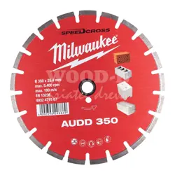 Kotúč Milwaukee SpeedCross AUDD 350mm