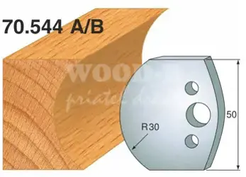 Profilový nôž FLURY; 50x4; 544A