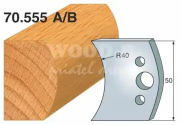Profilový nôž FLURY; 50x4; 555A