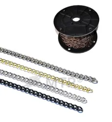 Reťaz krútená 1,5mm poniklovaná