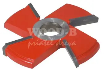 Výplňová fréza na dvierka profil A; D160; d30; B19; t50; Z4