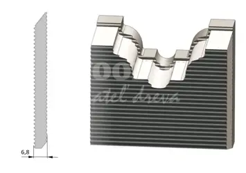 Oporný ryhovaný blanket doubleback; B130 x50 NO