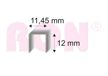 Spony hobby 530/12 ZN bal. 5000 ks