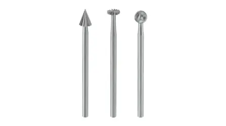 Stopkové frézy sada HW R5, 3 ks