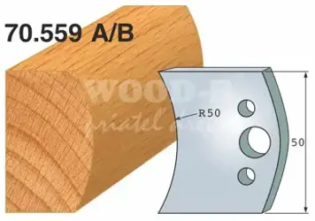 Profilový nôž FLURY; 50x4; 559A