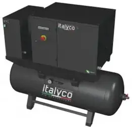 Skrutkový kompresor KVE 10-500 ITALYCO; 7,5kW; 900 l/min; so sušičom