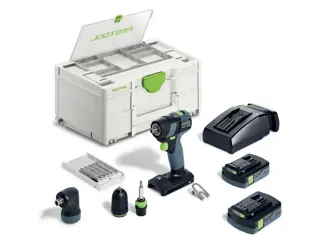 Akumulátorový vŕtací skrutkovač Festool TXS 18 C 2x3,0-Set