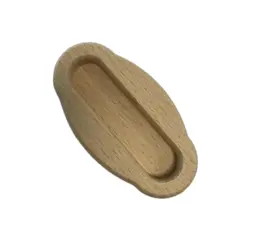 Zápustná drevená úchytka - tiahlo 44x82; buk