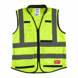 Prémiová Vysokoviditeľná reflexná vesta Milwaukee žltá L/XL