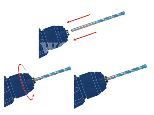 Vrták do dreva; D 7; B 60; L 97; stopka 7
