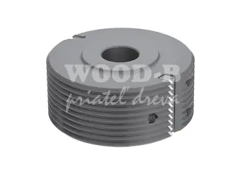 Špárovacia žiletková fréza 01-25; ALU; TYP A; D125; B50; d30-40, Z2