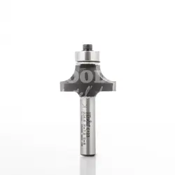 Fréza zaobľovacia s ložiskom; D16,7; R2; B8,0; L47; stopka 6