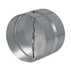 Spätná kovová klapka ZKK 125mm