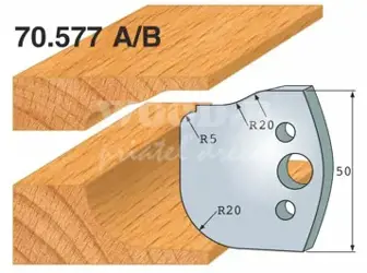 Profilový nôž FLURY; 50x4; 577A