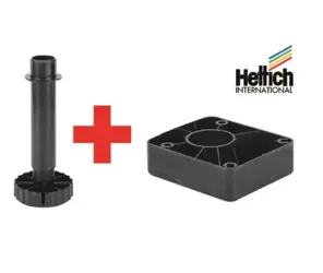 Soklová noha KORREKT; X100mm