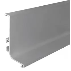 S056 - 4,1 bm - úchytový profil pod pracovnú dosku nerezový