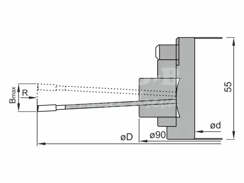Pilový kotúč pre kolísavé púzdro; D250; t70; B20; d50; Z40; n3000