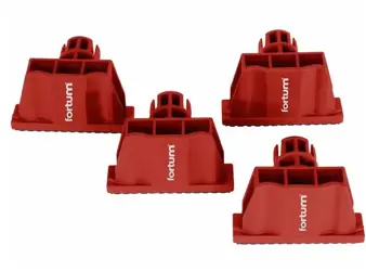 Dorazy pre uchytenie materiálu pre pracovný stôl; pre pracovný stôl D20 - 4ks