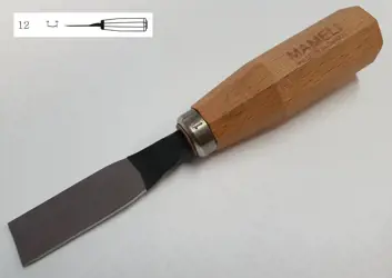 Dláto rezbárske - zahnutý nôž rovný