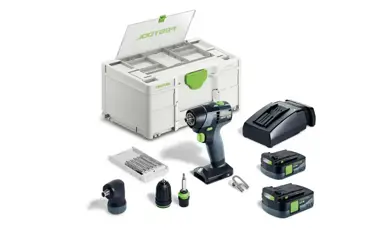 Akumulátorový vŕtací skrutkovač Festool TXS 12V 2x2,5-Set