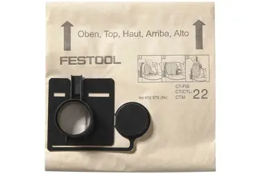 Filtračné vrecko Festool FIS-CT 22; 4ks