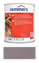 HK lazúra - ochranná lazúra na drevo pre exteriér 2,5l okenná šedá
