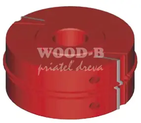 Špárovacia žiletková fréza 01-25; TYP C; D130; B50; d30-50; Z2