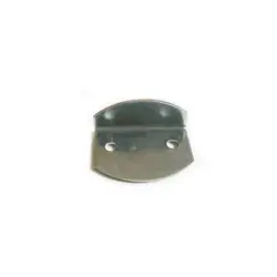 Zarážka oblá 25 mm Biely zinok