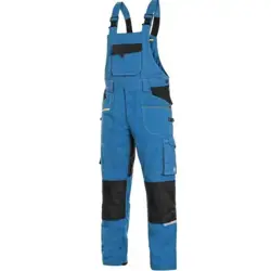 Nohavice Stretch; modré; na traky; veľ. 56