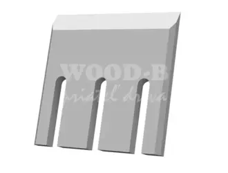 Štiepkovací nôž LINDANA; L324; B230; h19