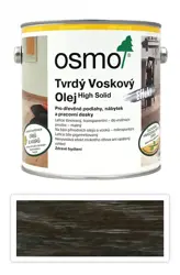Tvrdý voskový olej 3091; strieborný na čiernom dube; 2,5 l