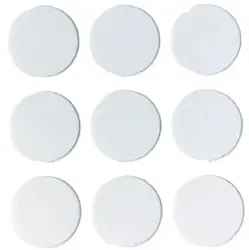 Samolepiaca krytka biela; D13; 20 ks/blister