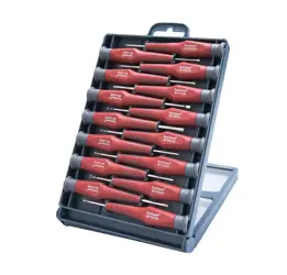 Sada skrutkovačov; hodinárske S/PH/TX/imbus; 15-dielna