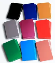 Kovová vizitka - ružové zlato pre gravírovanie laserom