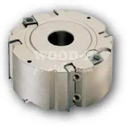 Falcovacia žiletková fréza s predrezávacími zubami; OCEĽ; D140; B51; d30; Z4+4