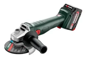 Aku uhlová brúska Metabo W 18 L 9-125 Quick; 18V; 2x5,2Ah