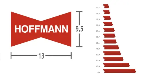 Hoffmannove rybiny - plast; W3/60; bal 50 ks