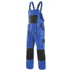 Nohavice trakové LUX modré - 62