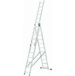 Rebrík trojdielny univerzálny 3x11 310/475/645 cm
