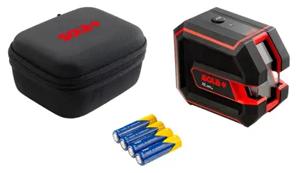 Sola samonivelačný krížový laser X2 Green