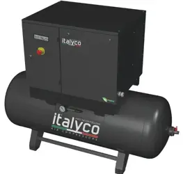 Skrutkový kompresor KVE 10-270 ITALYCO; 7,5kW; 900 l/min