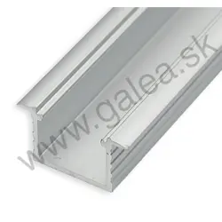 LEDAL6 - lišta pre LED osvetlenie hliník natural 3bm