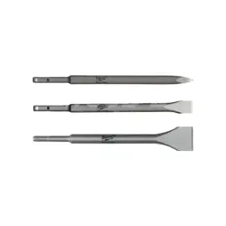 Súprava sekáčov SDS-Plus (špicatý, plochý, široký)