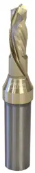 Stopková fréza špirálová; D6; B21; L76,5; Z2; stopka 12; povlak ZrN