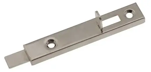 Zástrč nábytková T 7404 / 70mm niklová