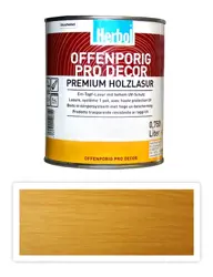 Herbol Offenporig Pro- Lazúra s vysokým UV filtrom  0,75l; dub svetlý
