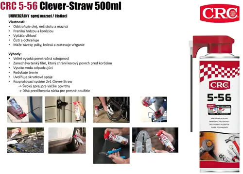 Clever Straw CRC 5-56 500ml