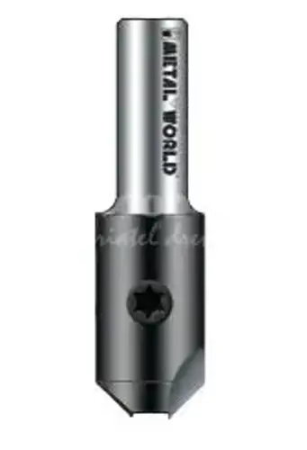 Záhlbník 45° SOLID; D 5,0; stopka 10x30; pravý