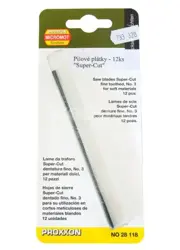 Lupienkový list s veľmi jemným ozubením 130mm 12ks