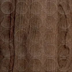 Samolepiaca krytka breza tmavá; D14; 25 ks/blister